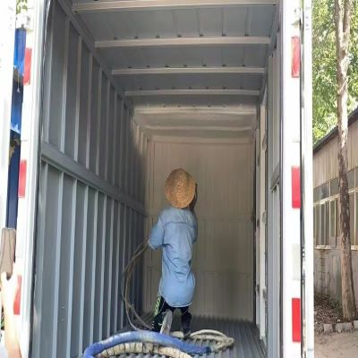 集裝箱保溫聚氨酯發(fā)泡機(jī)工藝